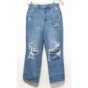 NWT: BlankNYC - Baxter Rib Cage Straight Leg Ankle Jeans in Personal Best (26&quot;)