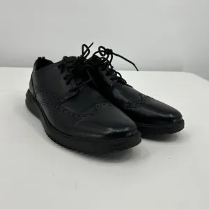 NWT Cole Haan C36938 Black Leather Wingtip LaceUp Brogues Shoes 11 1/2 M