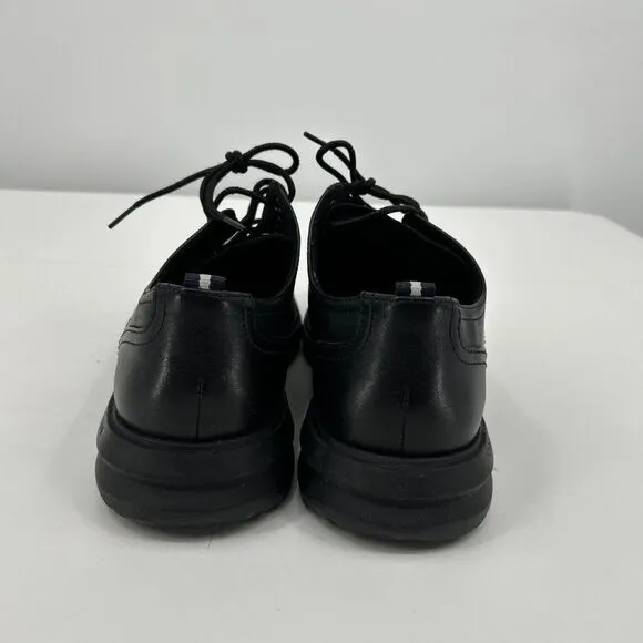 NWT Cole Haan C36938 Black Leather Wingtip LaceUp Brogues Shoes 11 1/2 M