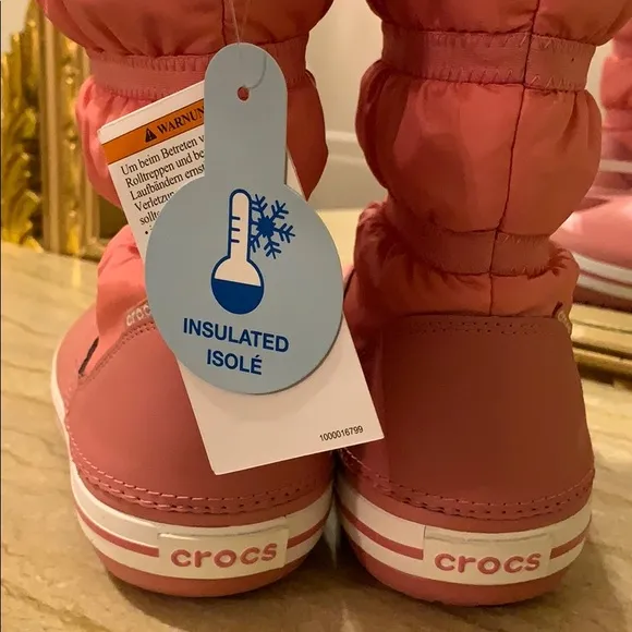 NWT Crocs Crocband Boot. Size 7.