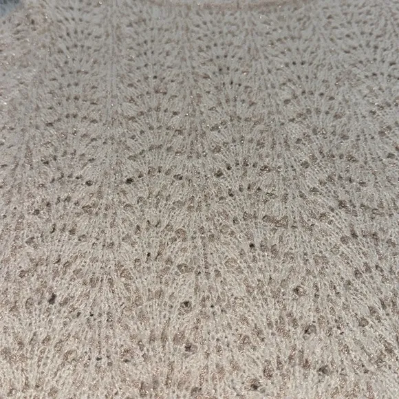 NWT Democracy Off White Knit Turtleneck Sweater