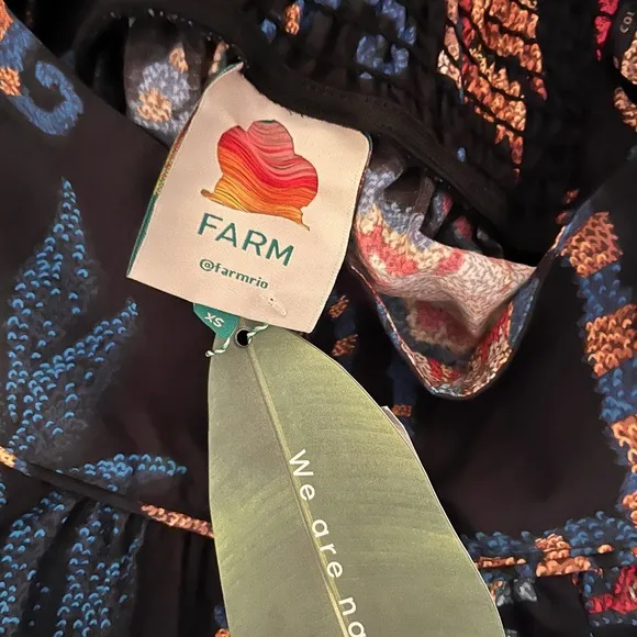 NWT Farm Rio Sunset Tapestry Skirt, Size XS - 4/6