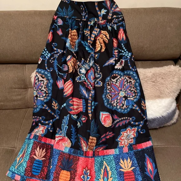 NWT Farm Rio Sunset Tapestry Skirt, Size XS - 4/6