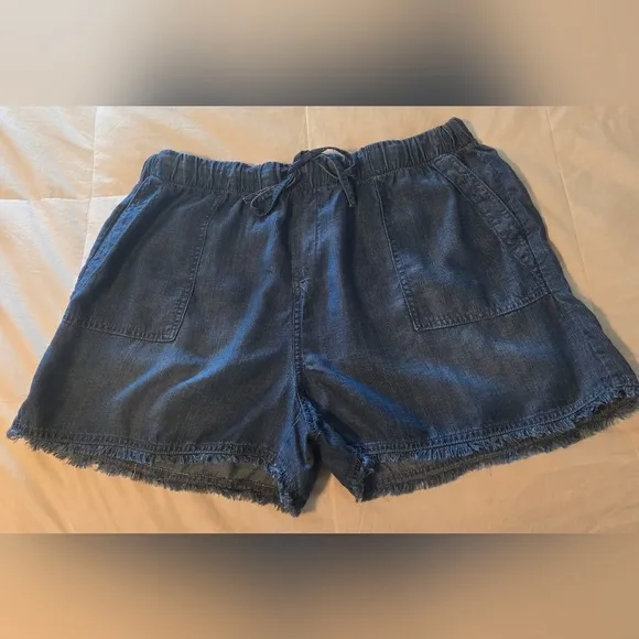 NWT | FOR THE REPUBLIC | Women's Pull On Tie Waist Denim Shorts | Size: XL