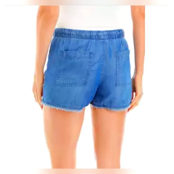 NWT | FOR THE REPUBLIC | Women's Pull On Tie Waist Denim Shorts | Size: XL