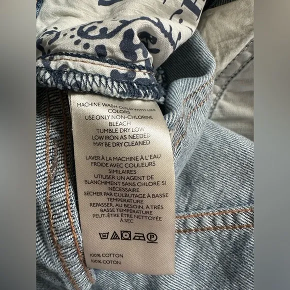NWT FREE PEOPLE We the Free Chani Denim Skirt Size 30 Sweetly Stoned