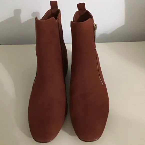 NWT Halston Heritage Alyson Suede Bootie