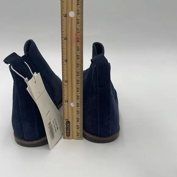NWT Janie and Jack Ankle Boots – Kids Size 11 Navy Blue