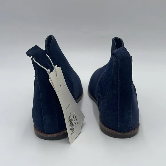 NWT Janie and Jack Ankle Boots – Kids Size 11 Navy Blue