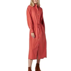 NWT Joie Ardine Midi Cotton Dress in Warm Spice Size Medium