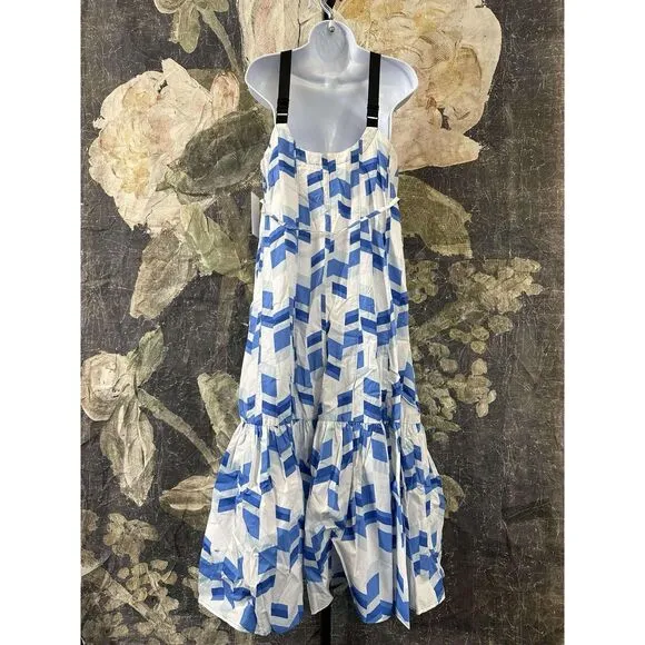 NWT Peter Som for Anthropologie Larissa Tiered Maxi Dress Size XS