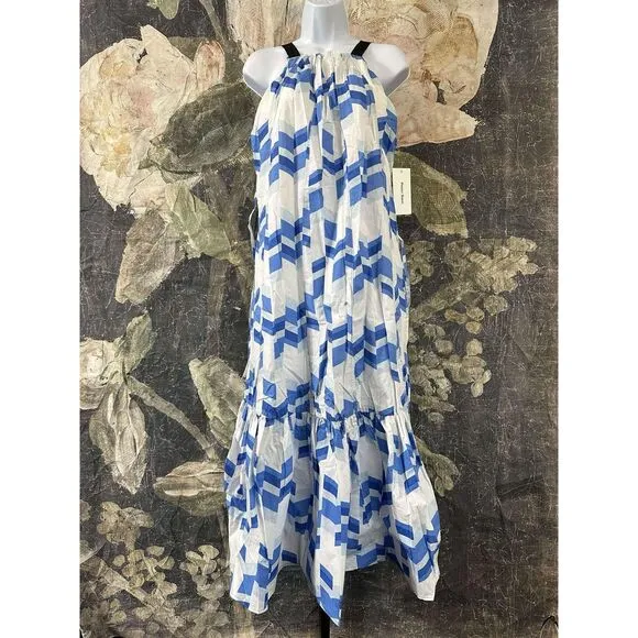 NWT Peter Som for Anthropologie Larissa Tiered Maxi Dress Size XS