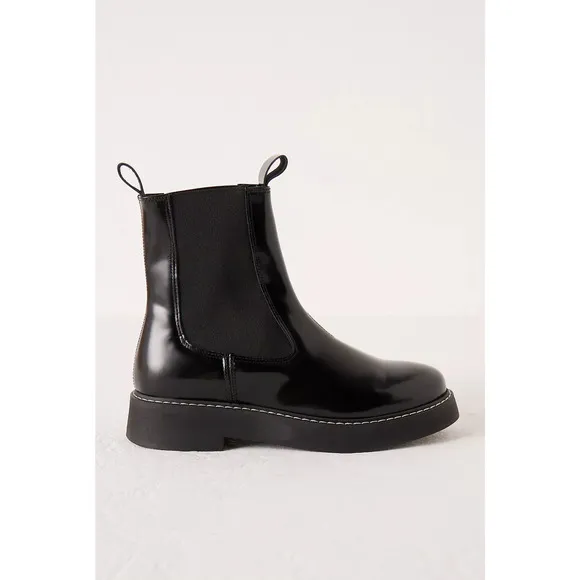 NWT Pilcro Leather Black Chelsea Boots - EU 38 (7.5-8.0 US)