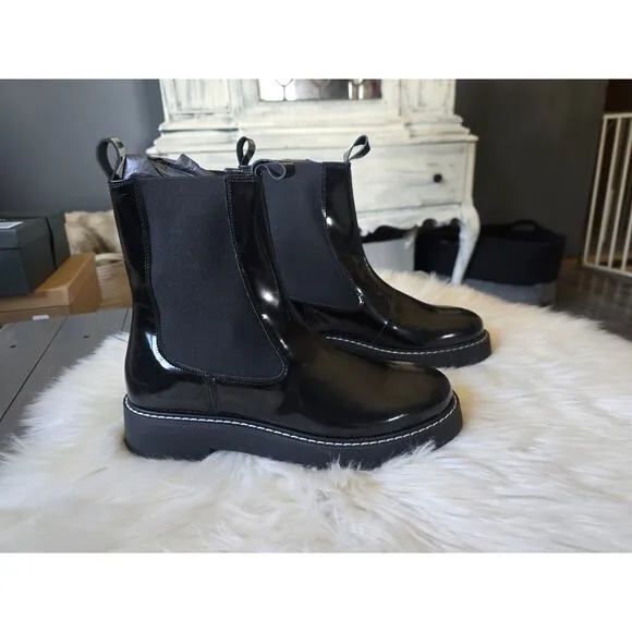 NWT Pilcro Leather Black Chelsea Boots - EU 38 (7.5-8.0 US)