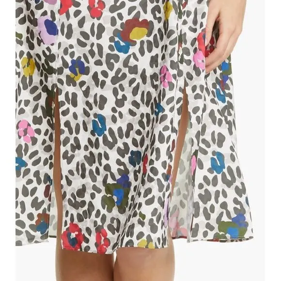 NWT Ted Baker London Stelaar Wilderness MIDI Dress Ted Size 1/ US XS