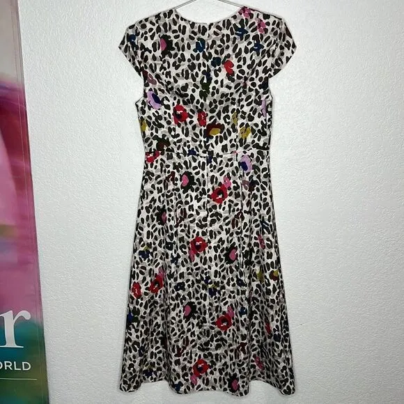 NWT Ted Baker London Stelaar Wilderness MIDI Dress Ted Size 1/ US XS