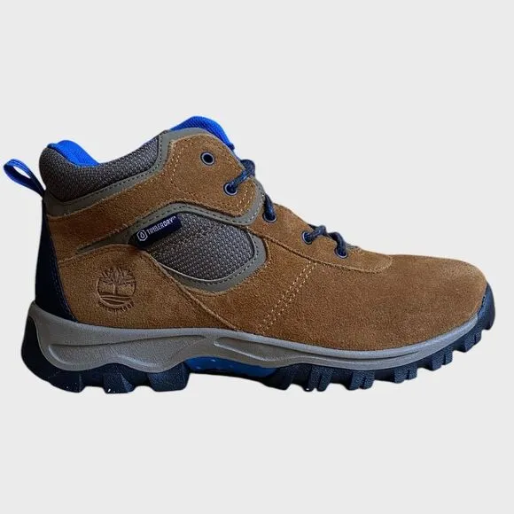 NWT Timberland Juniors Youth Mt. Maddsen Waterproof Hiking Boots Size 5.5 Suede