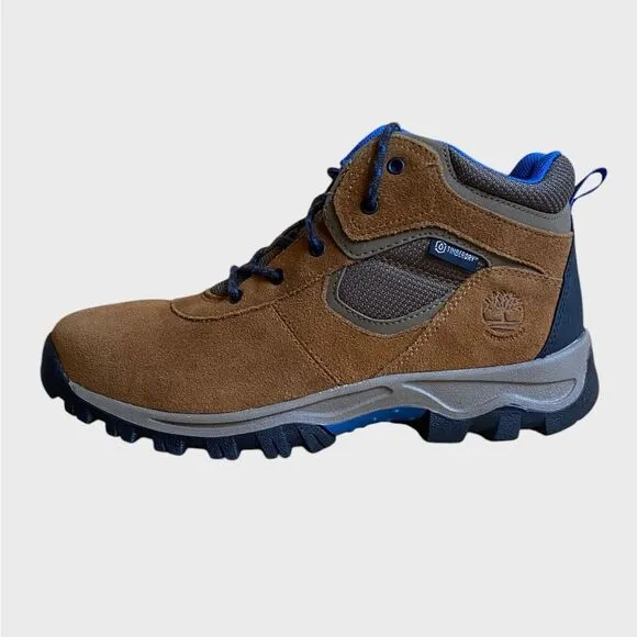 NWT Timberland Juniors Youth Mt. Maddsen Waterproof Hiking Boots Size 5.5 Suede