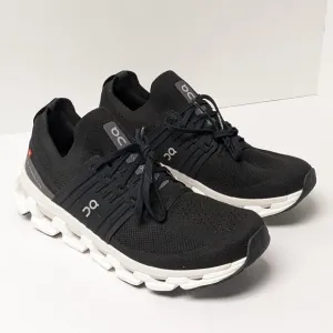 On Cloudswift 3 Running Shoes, Black, Women's 10.5