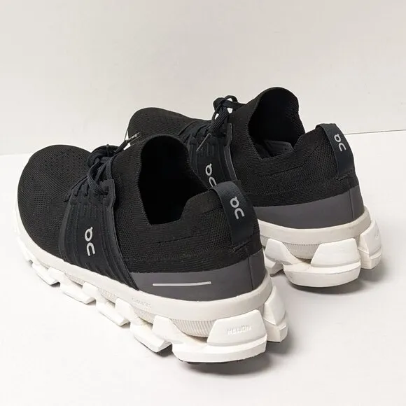 On Cloudswift 3 Running Shoes, Black, Women's 10.5