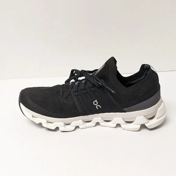 On Cloudswift 3 Running Shoes, Black, Women's 10.5