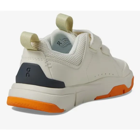 On® Kids The Roger Sneaker Ivory &amp; Orange Size 11 K