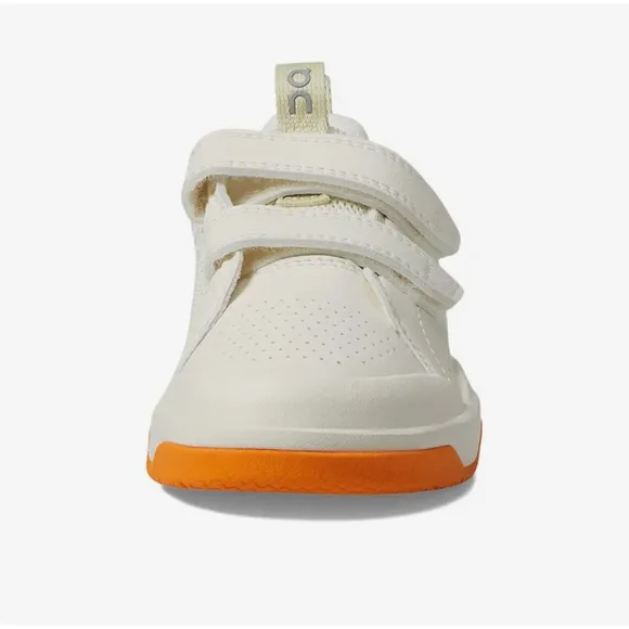 On® Kids The Roger Sneaker Ivory &amp; Orange Size 11 K