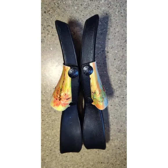 Onesole Casual Leisure Soft Step Wedge Womens Sandals SZ 9 Lot Interchangeable