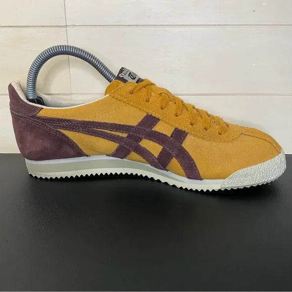 Onitsuka Tiger Corsair Mustard Brown Women's Size 8 Shoes Sneakers Asics