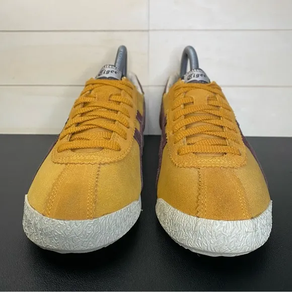 Onitsuka Tiger Corsair Mustard Brown Women's Size 8 Shoes Sneakers Asics