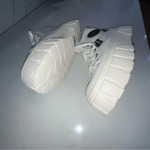 Palladium White Boots