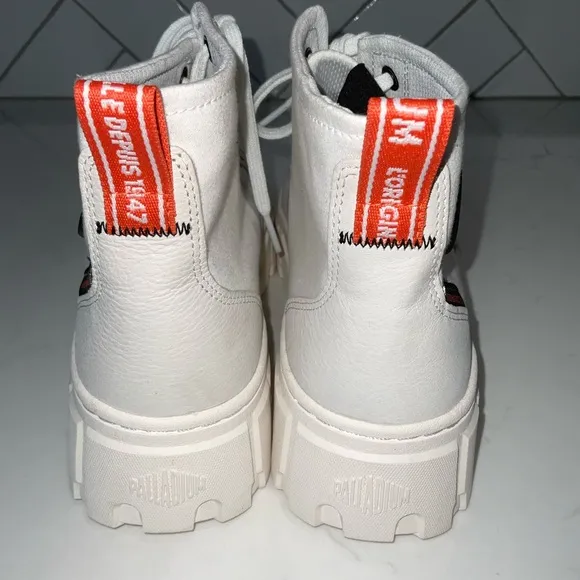 Palladium White Boots