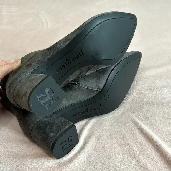 Paul Green Women’s Bridget Suede Ankle Bootie Gray Size 7.5 - NWOT