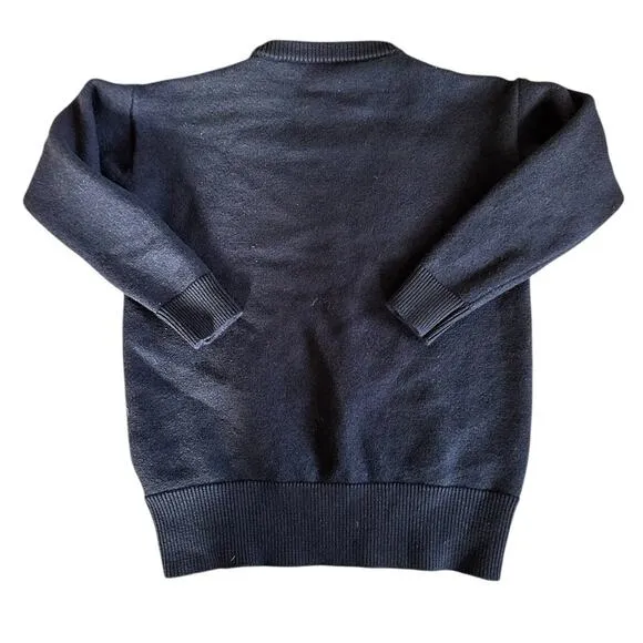 Philipp Plein Couture &quot;Raised on Champagne&quot; Wool Sweater – Black/Pink – Size S