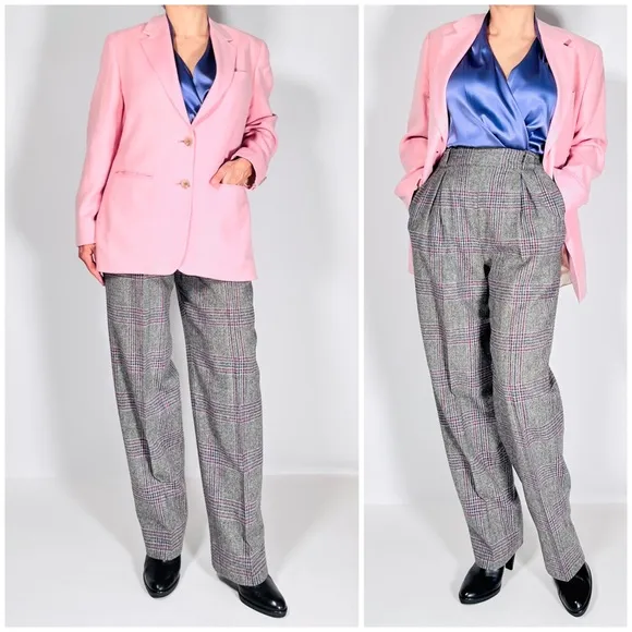 Pietrafesa Blazer Womens Pink Loro Piana 100% Worsted Camelhair Jacket