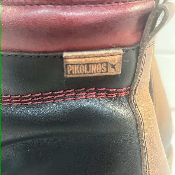 Pikolinos Women's Aspe Lace-Up Leather Boots Size 40 (us10)
