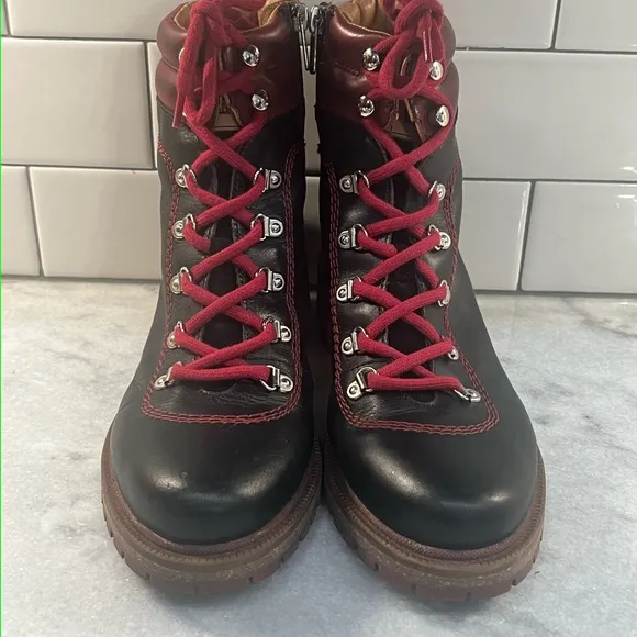 Pikolinos Women's Aspe Lace-Up Leather Boots Size 40 (us10)