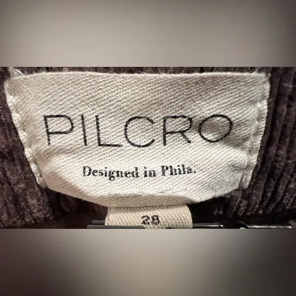 Pilcro Anthropologie Yaya Mid-Rise Flare Corduroy Cocoa Brown 28