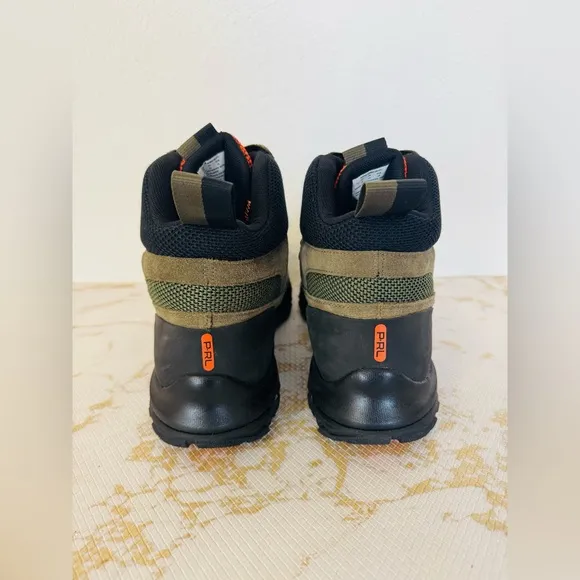 POLO RALPH LAUREN Adventure 300 Suede and Mesh Hiking Boots