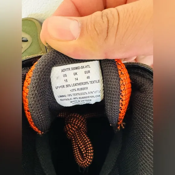 POLO RALPH LAUREN Adventure 300 Suede and Mesh Hiking Boots