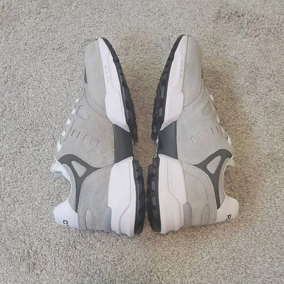 Polo Ralph Lauren Jogger Men's Shoes Sneakers Soft Grey Size 9.5