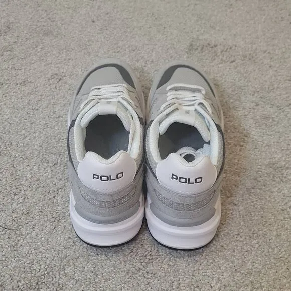 Polo Ralph Lauren Jogger Men's Shoes Sneakers Soft Grey Size 9.5