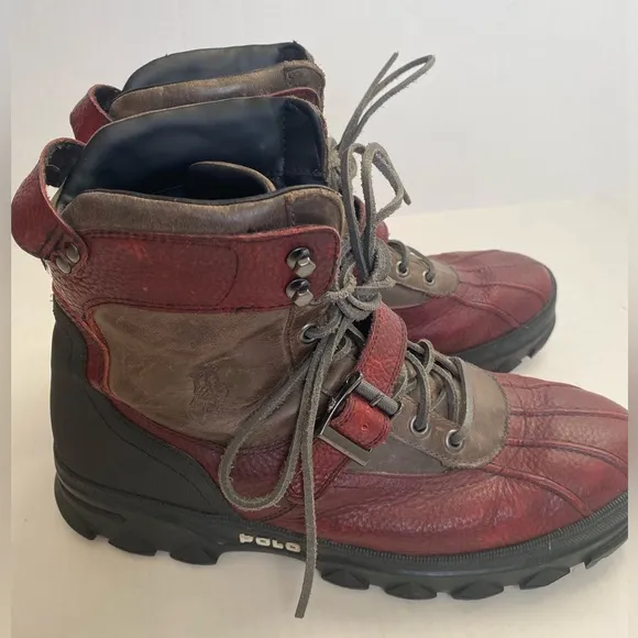 Polo Ralph Lauren Men’s Duck Boots, Size 13 - Very Good Condition