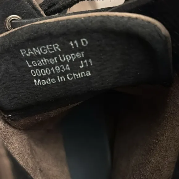 Polo Ralph Lauren Ranger Nubuck Hiker Combat Boots  Ankle Taupe Size 11 D