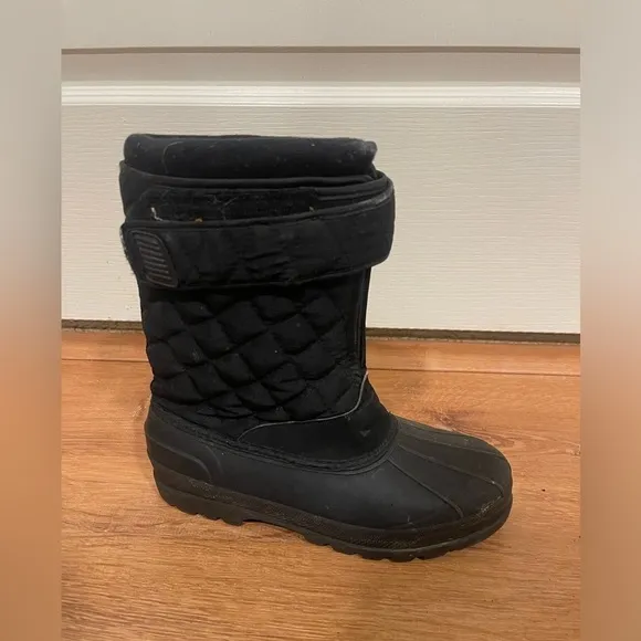 Polo Sport black kids snow boots​​​​