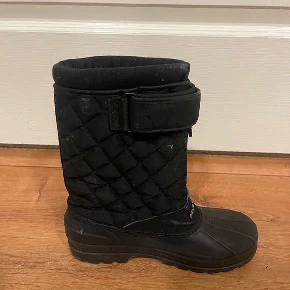 Polo Sport black kids snow boots​​​​