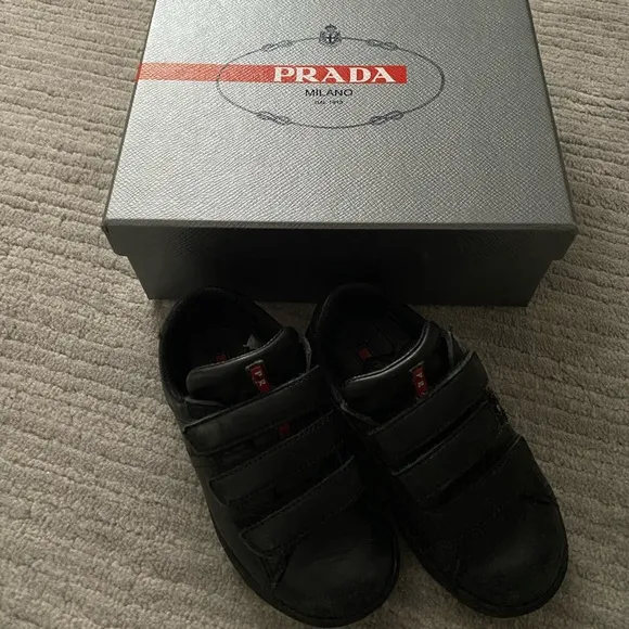 Prada boy toddler shoes