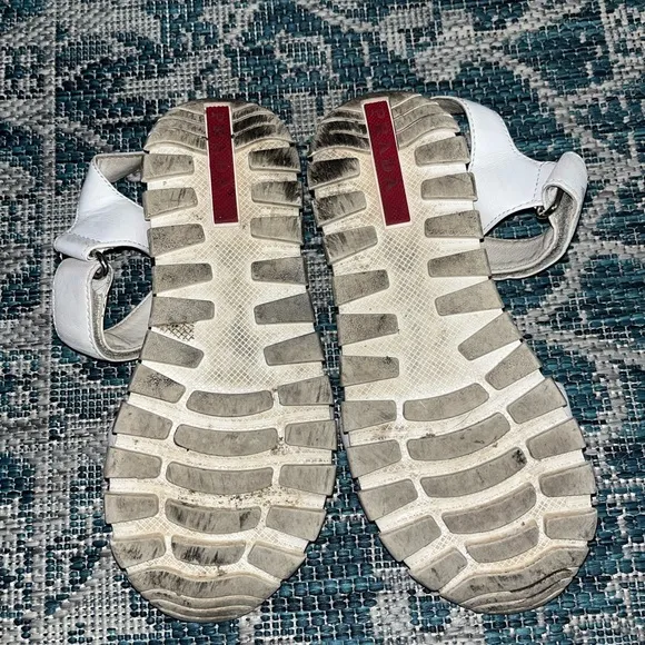 •Prada• Cork Sole Sandals