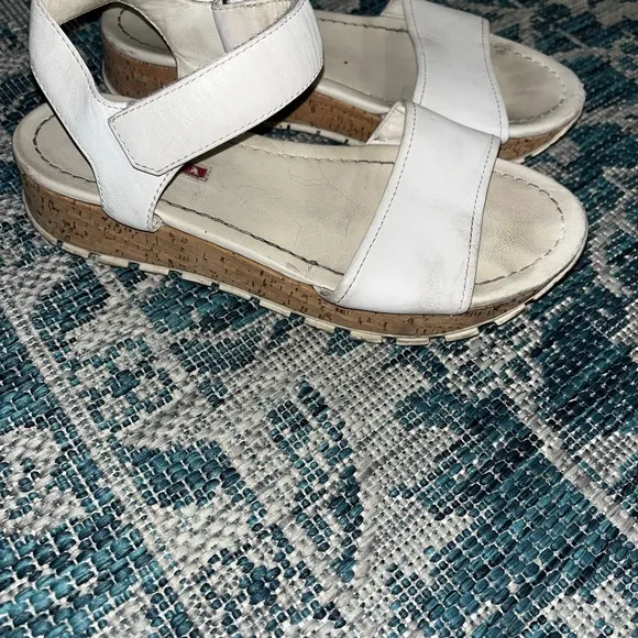 •Prada• Cork Sole Sandals