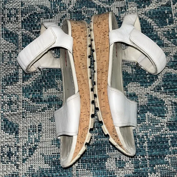 •Prada• Cork Sole Sandals